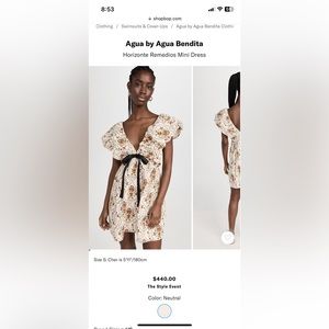 Agua by Agua Bendita Horizonte Mini Dress